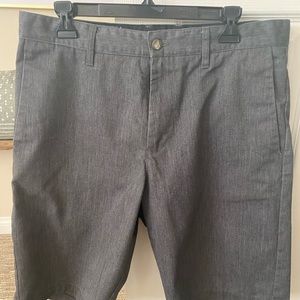 Volcom gray shorts size 34